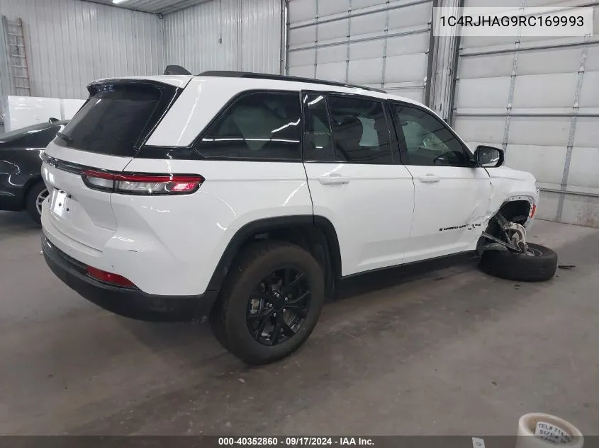 2024 Jeep Grand Cherokee Altitude X 4X4 VIN: 1C4RJHAG9RC169993 Lot: 40352860