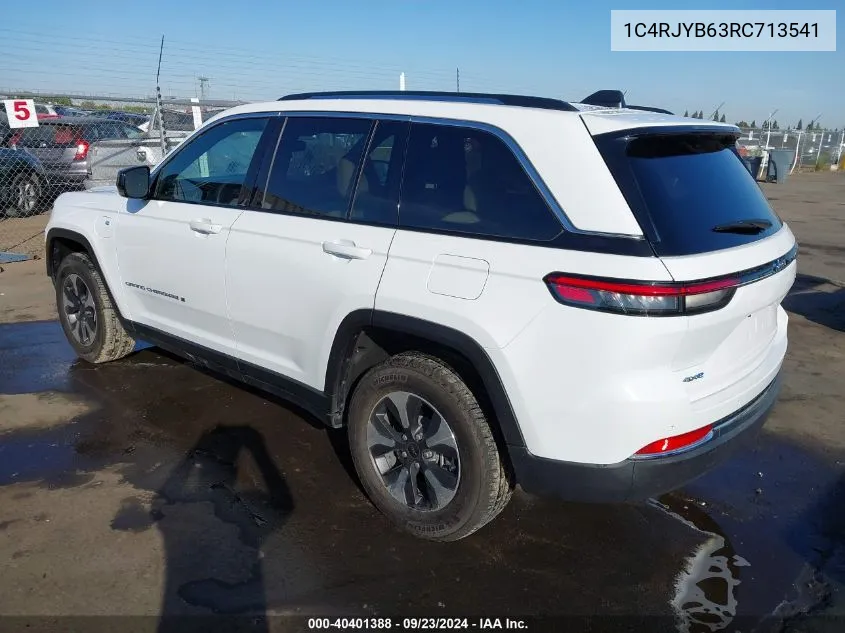 1C4RJYB63RC713541 2024 Jeep Grand Cherokee Limited 4Xe