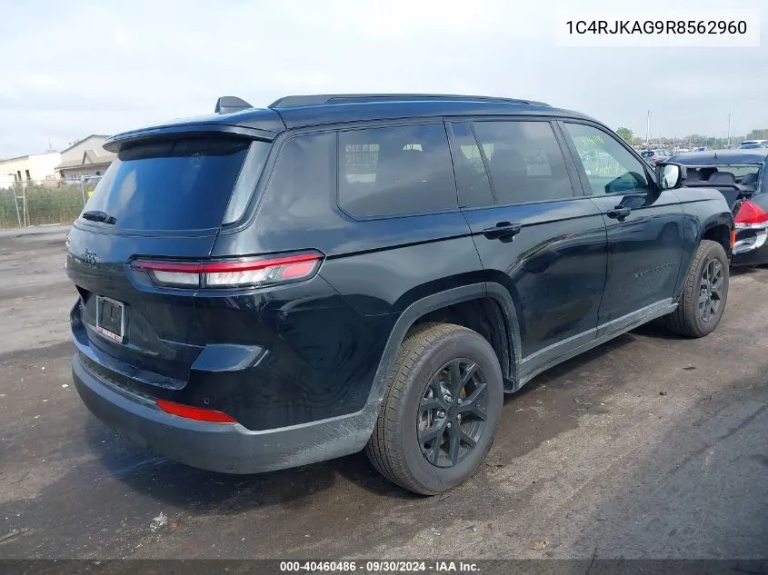 1C4RJKAG9R8562960 2024 Jeep Grand Cherokee L L Laredo