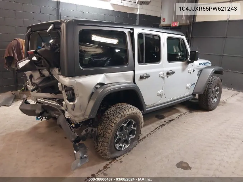 2023 Jeep Wrangler 4Xe Rubicon 4X4 VIN: 1C4JJXR65PW621243 Lot: 38800467