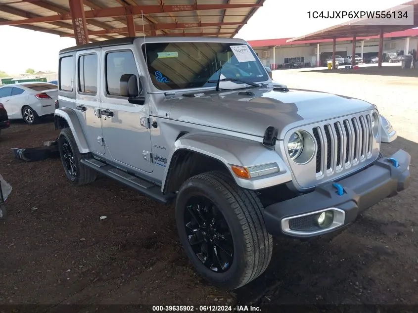 2023 Jeep Wrangler 4Xe Sahara 4X4 VIN: 1C4JJXP6XPW556134 Lot: 39635902