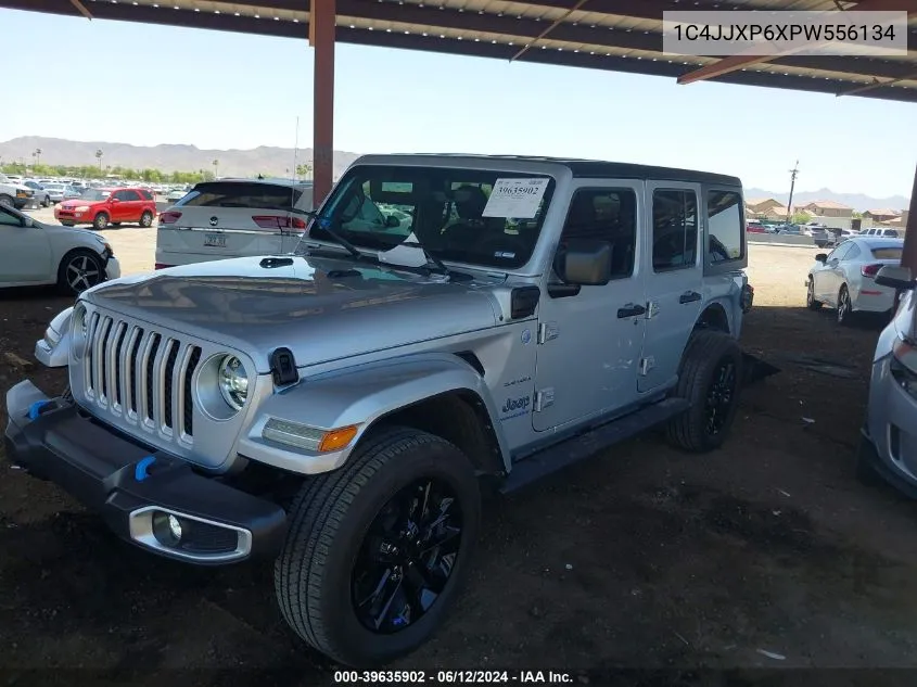 2023 Jeep Wrangler 4Xe Sahara 4X4 VIN: 1C4JJXP6XPW556134 Lot: 39635902