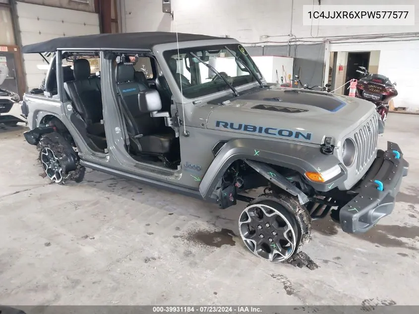 2023 Jeep Wrangler 4Xe Rubicon 4X4 VIN: 1C4JJXR6XPW577577 Lot: 39931184