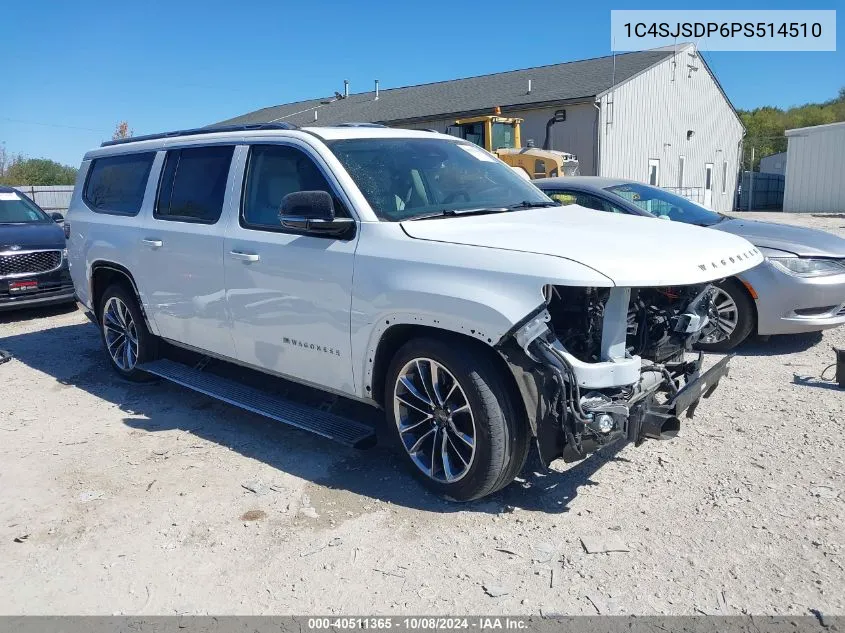 2023 Jeep Wagoneer L L Series Iii VIN: 1C4SJSDP6PS514510 Lot: 40511365