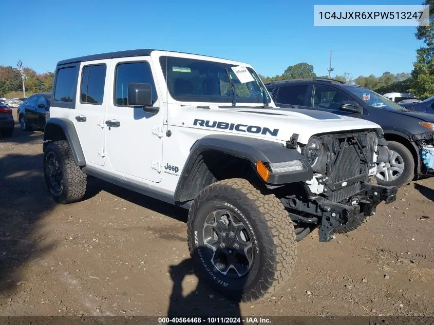 2023 Jeep Wrangler 4Xe Rubicon 4X4 VIN: 1C4JJXR6XPW513247 Lot: 40564468