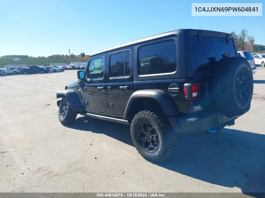 2023 Jeep Wrangler 4Xe 4X4 VIN: 1C4JJXN69PW604841 Lot: 40614070