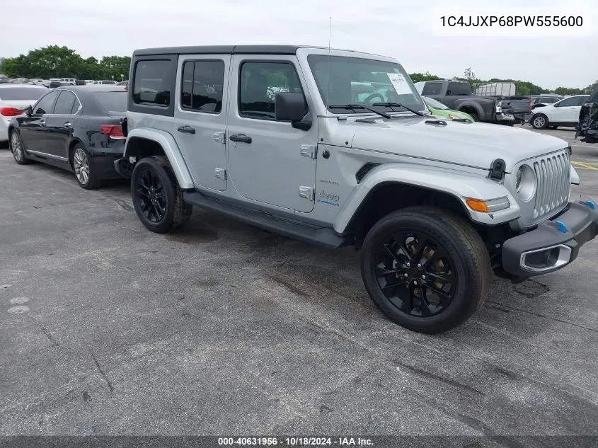 2023 Jeep Wrangler 4Xe Sahara 4X4 VIN: 1C4JJXP68PW555600 Lot: 40631956