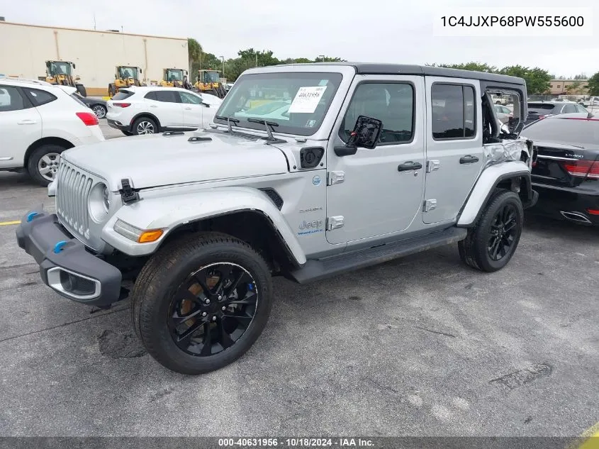 2023 Jeep Wrangler 4Xe Sahara 4X4 VIN: 1C4JJXP68PW555600 Lot: 40631956