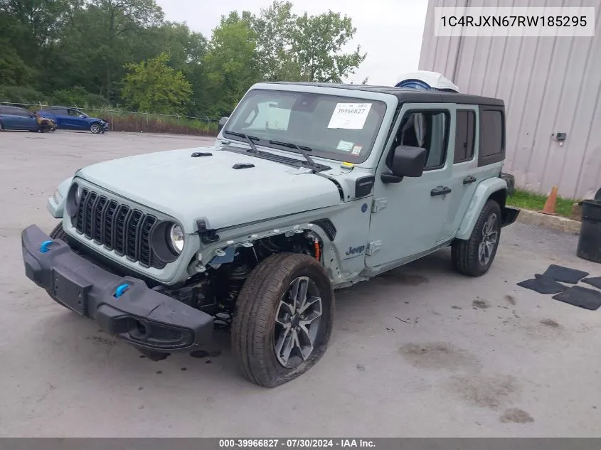 2024 Jeep Wrangler 4Xe Sport S VIN: 1C4RJXN67RW185295 Lot: 39966827