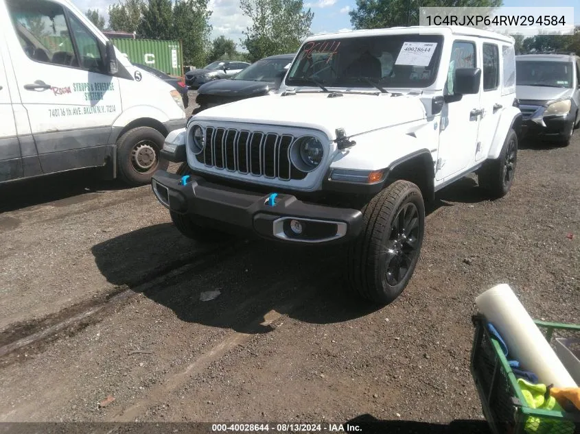 1C4RJXP64RW294584 2024 Jeep Wrangler 4Xe Sahara 4Xe