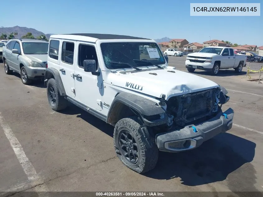 2024 Jeep Wrangler 4Xe 4Xe VIN: 1C4RJXN62RW146145 Lot: 40263581