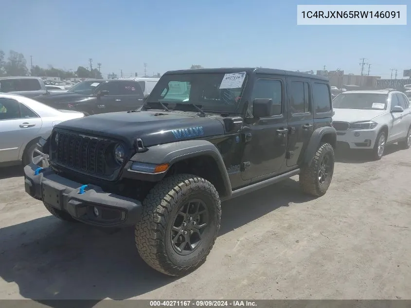 2024 Jeep Wrangler 4Xe Willys 4Xe VIN: 1C4RJXN65RW146091 Lot: 40271167