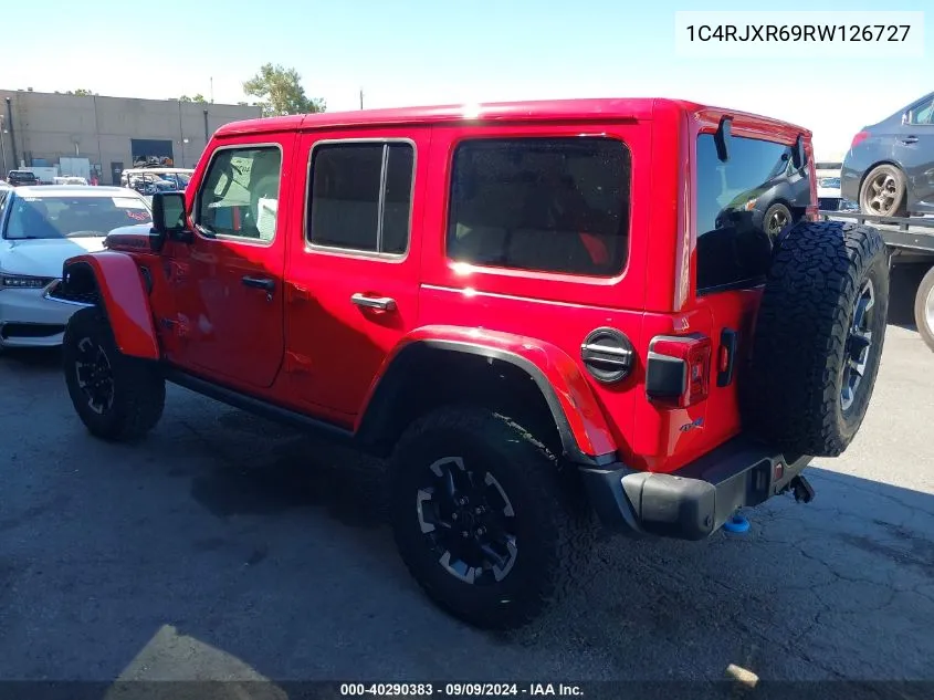 2024 Jeep Wrangler 4Xe Rubicon X 4Xe VIN: 1C4RJXR69RW126727 Lot: 40290383