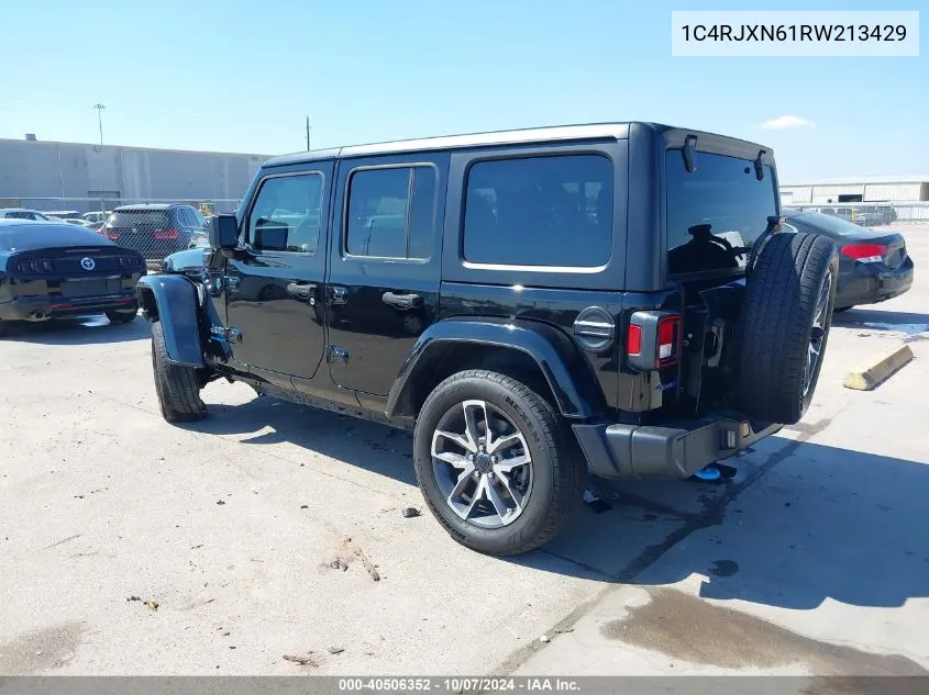 2024 Jeep Wrangler 4Xe Sport S 4Xe VIN: 1C4RJXN61RW213429 Lot: 40506352