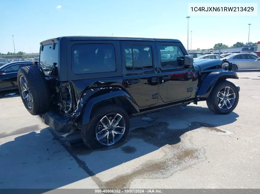 2024 Jeep Wrangler 4Xe Sport S 4Xe VIN: 1C4RJXN61RW213429 Lot: 40506352