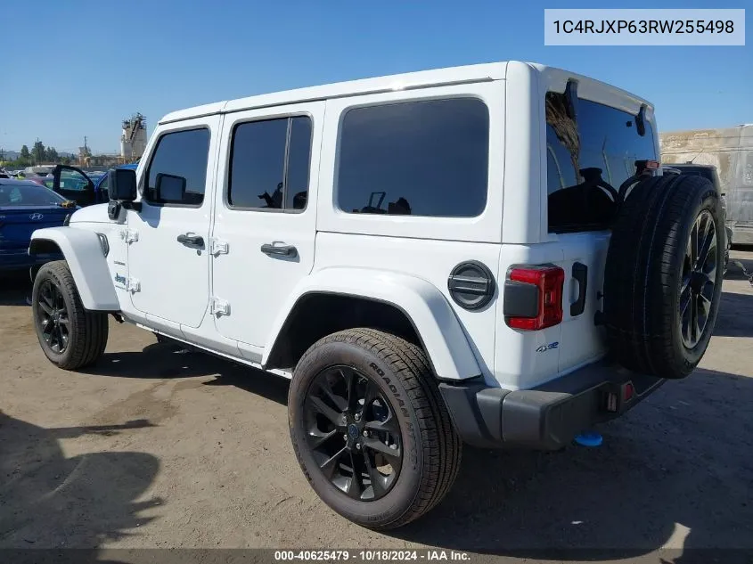 2024 Jeep Wrangler 4Xe Sahara 4Xe VIN: 1C4RJXP63RW255498 Lot: 40625479