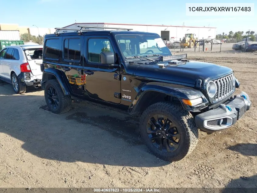 2024 Jeep Wrangler 4Xe Sahara 4Xe VIN: 1C4RJXP6XRW167483 Lot: 40657623