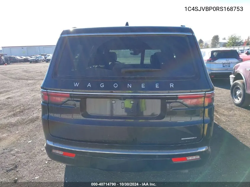 2024 Jeep Wagoneer Series Ii 4X4 VIN: 1C4SJVBP0RS168753 Lot: 40714790