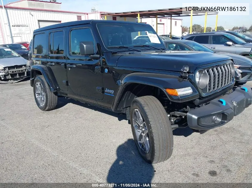 2024 Jeep Wrangler 4Xe Sport S 4Xe VIN: 1C4RJXN66RW186132 Lot: 40773271