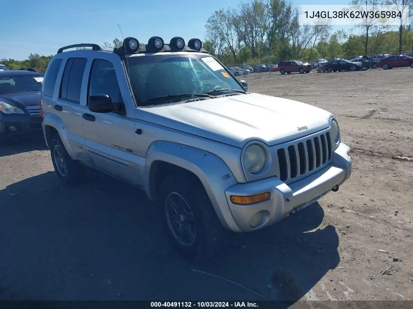 2002 Jeep Liberty Renegade VIN: 1J4GL38K62W365984 Lot: 40491132