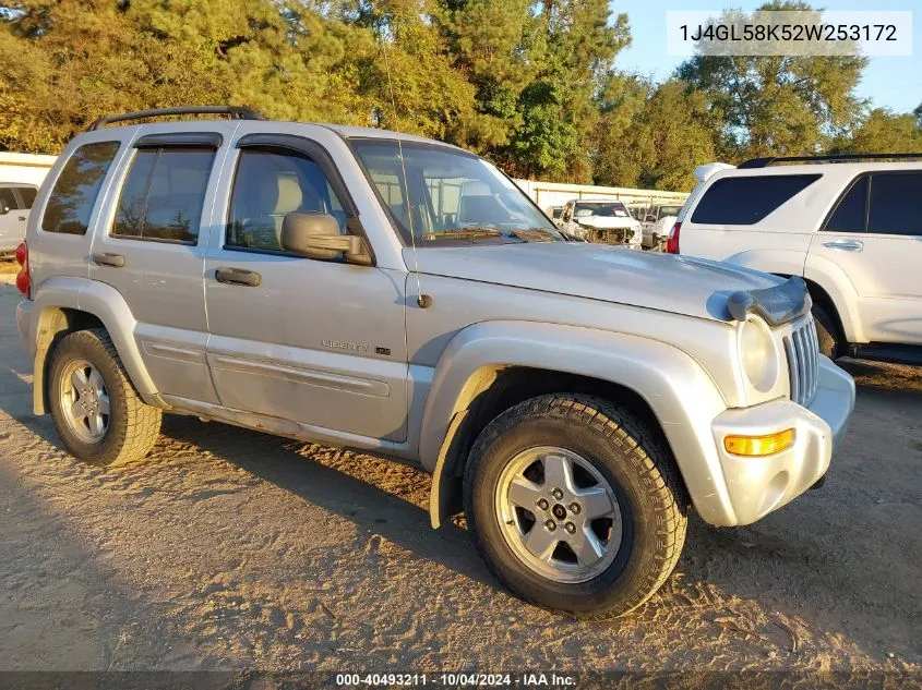 2002 Jeep Liberty Limited Edition VIN: 1J4GL58K52W253172 Lot: 40493211