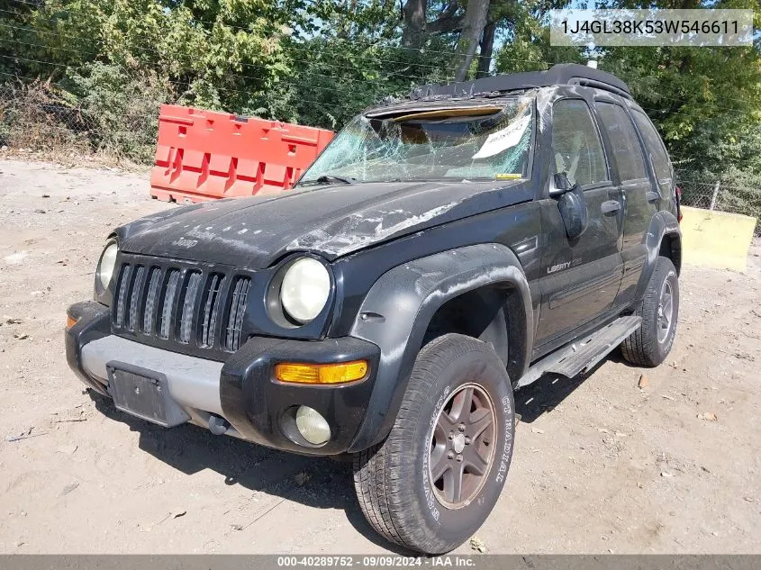 1J4GL38K53W546611 2003 Jeep Liberty Renegade