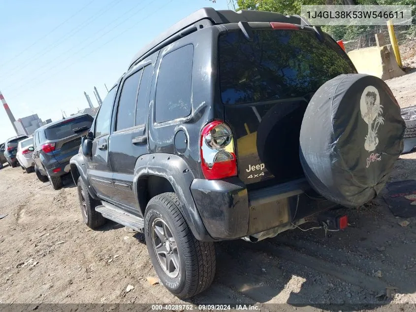 1J4GL38K53W546611 2003 Jeep Liberty Renegade