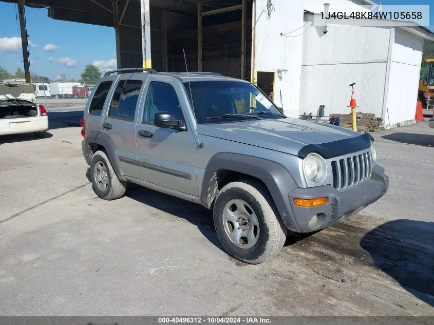 1J4GL48K84W105658 2004 Jeep Liberty Sport