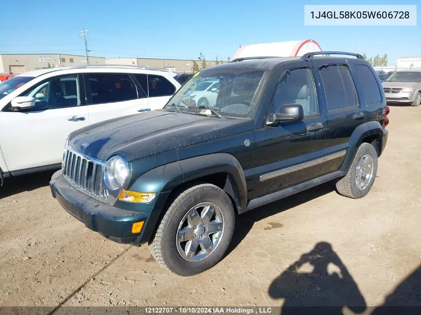 1J4GL58K05W606728 2005 Jeep Liberty Limited