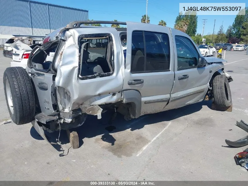 1J4GL48K75W553097 2005 Jeep Liberty Sport