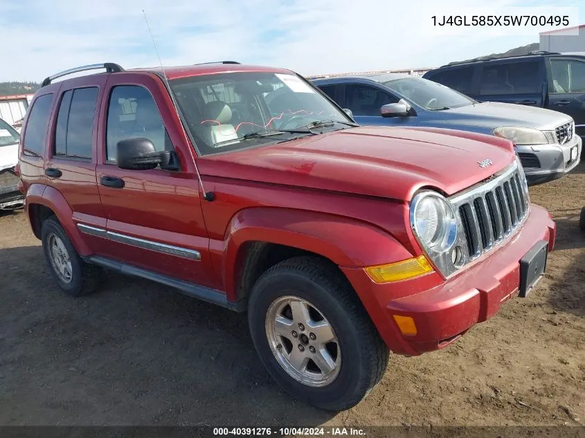 2005 Jeep Liberty Limited Edition VIN: 1J4GL585X5W700495 Lot: 40391276