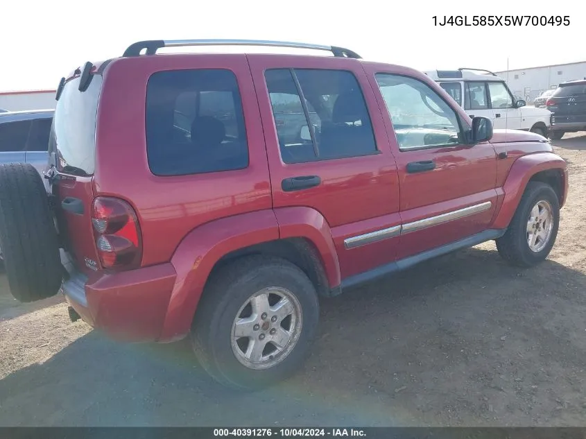 1J4GL585X5W700495 2005 Jeep Liberty Limited Edition