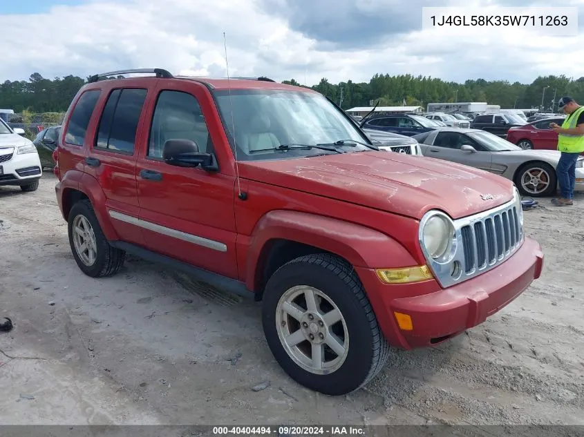 2005 Jeep Liberty Limited Edition VIN: 1J4GL58K35W711263 Lot: 40404494