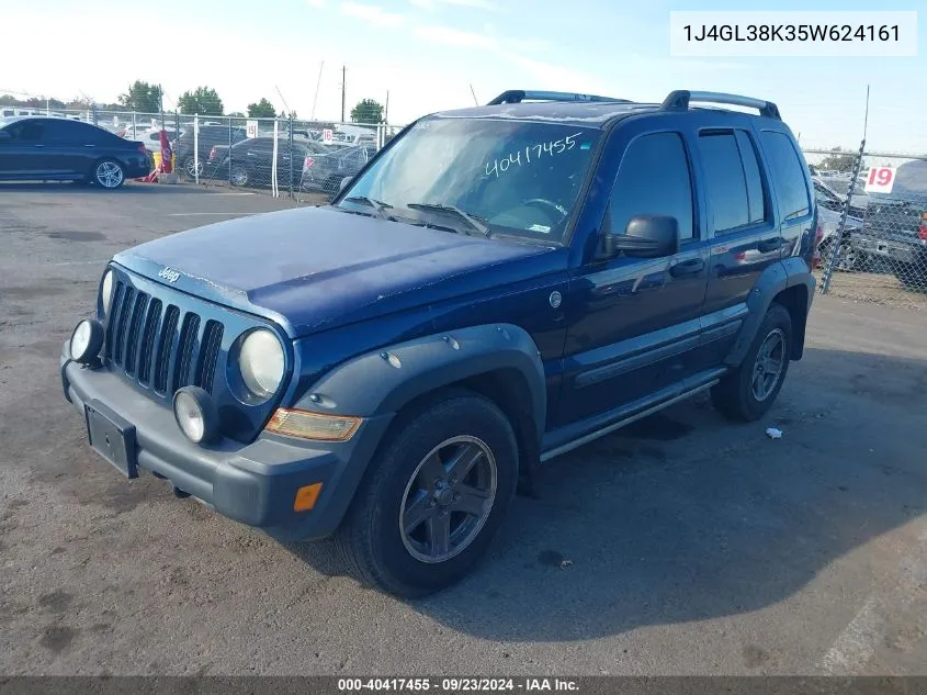 2005 Jeep Liberty Renegade VIN: 1J4GL38K35W624161 Lot: 40417455