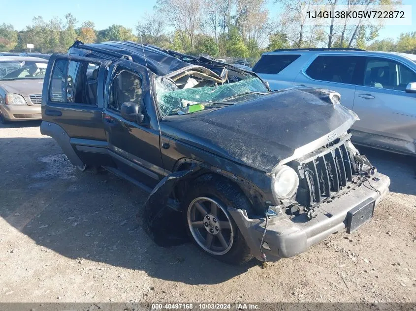 2005 Jeep Liberty Renegade VIN: 1J4GL38K05W722872 Lot: 40497168