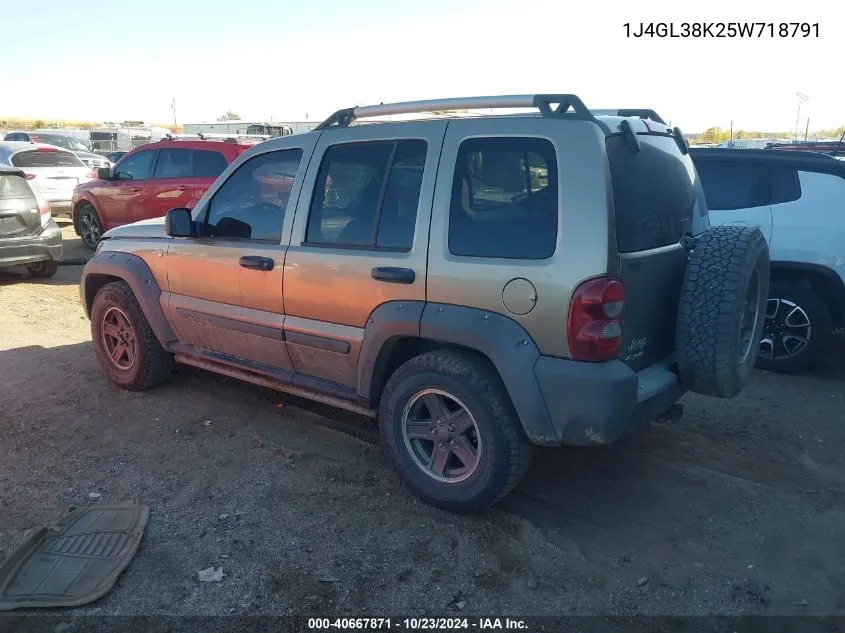 2005 Jeep Liberty Renegade VIN: 1J4GL38K25W718791 Lot: 40667871