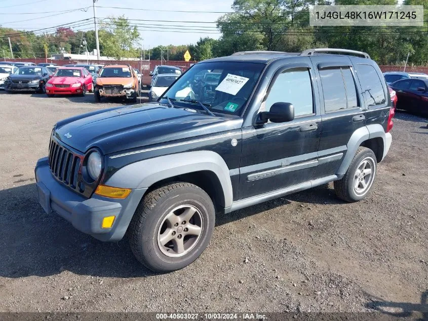 1J4GL48K16W171245 2006 Jeep Liberty Sport