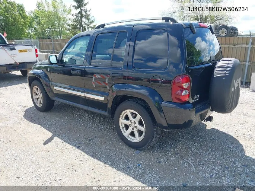 1J4GL58K87W506234 2007 Jeep Liberty Limited Edition