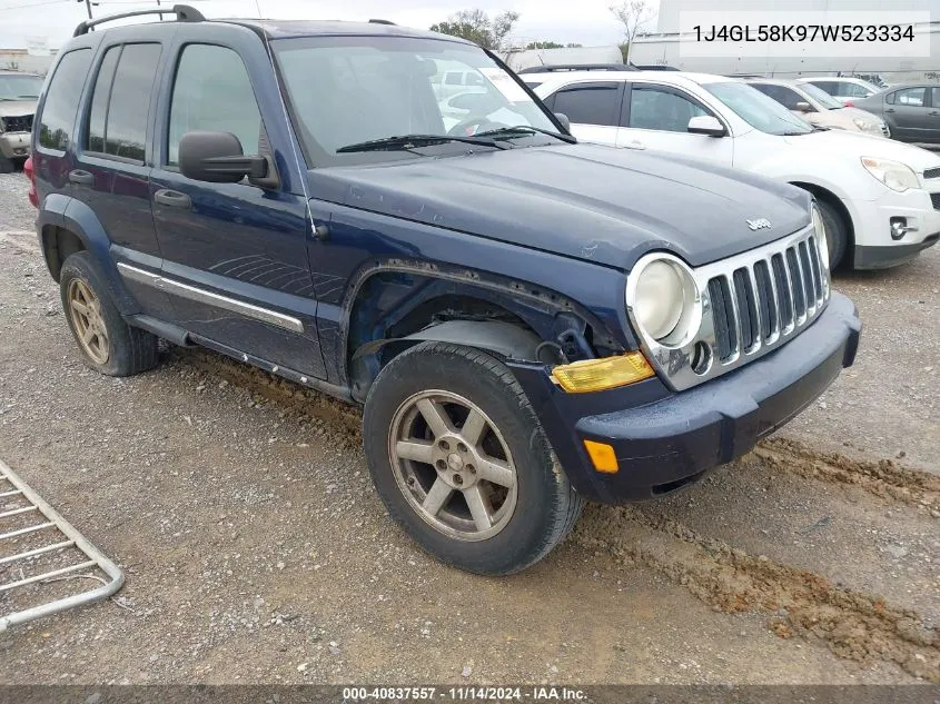 1J4GL58K97W523334 2007 Jeep Liberty Limited Edition