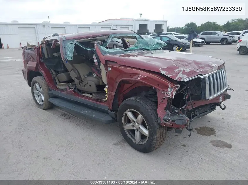 1J8GN58K58W233330 2008 Jeep Liberty Limited Edition