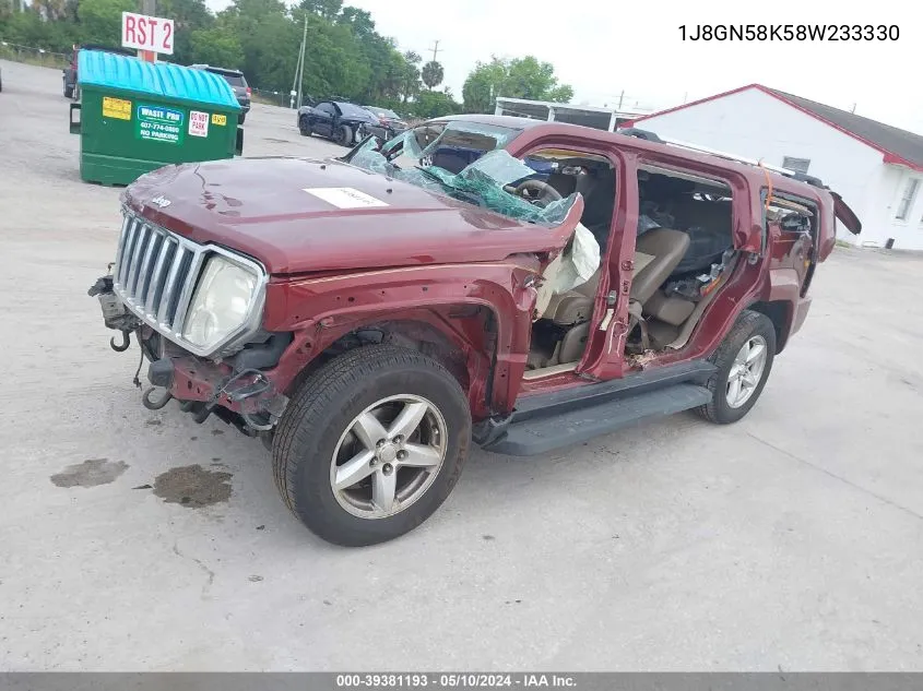 1J8GN58K58W233330 2008 Jeep Liberty Limited Edition