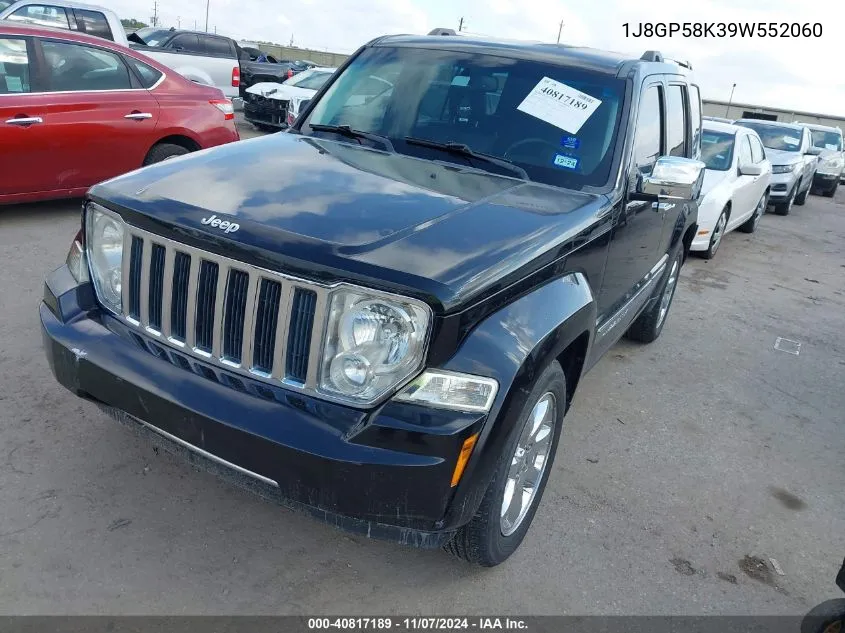 1J8GP58K39W552060 2009 Jeep Liberty Limited Edition