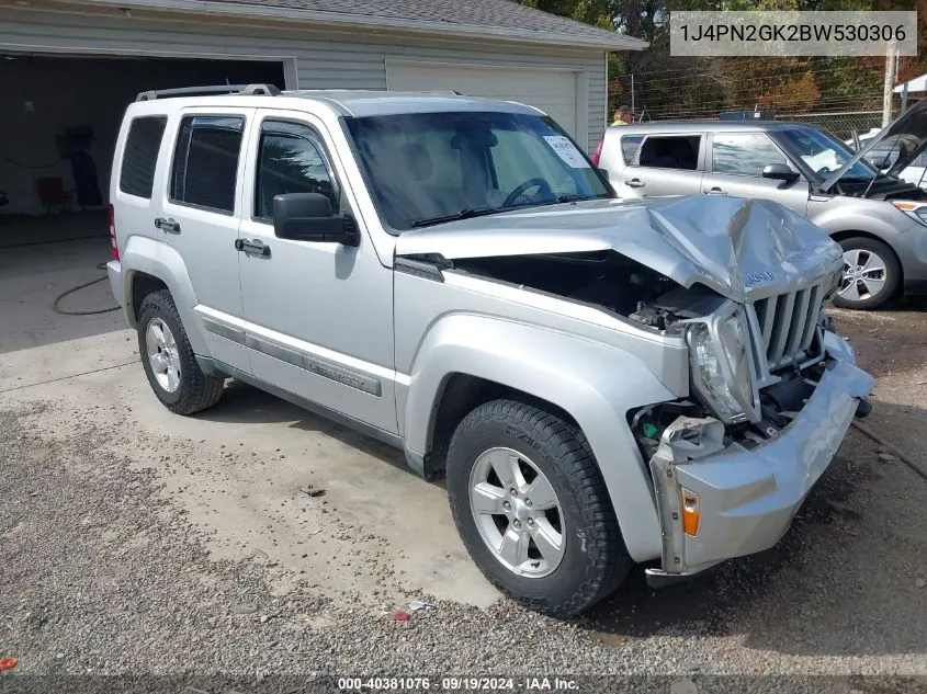 1J4PN2GK2BW530306 2011 Jeep Liberty Sport