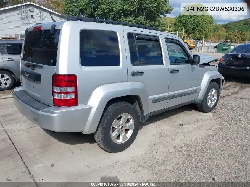 2011 Jeep Liberty Sport VIN: 1J4PN2GK2BW530306 Lot: 40381076