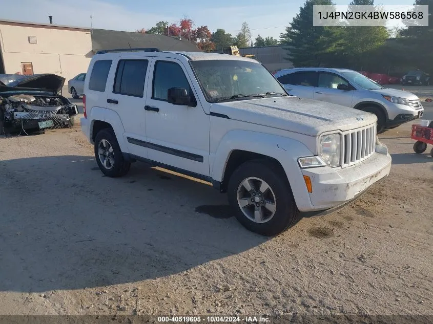 1J4PN2GK4BW586568 2011 Jeep Liberty Sport