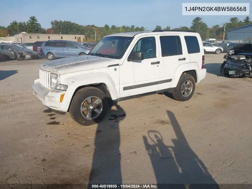 1J4PN2GK4BW586568 2011 Jeep Liberty Sport