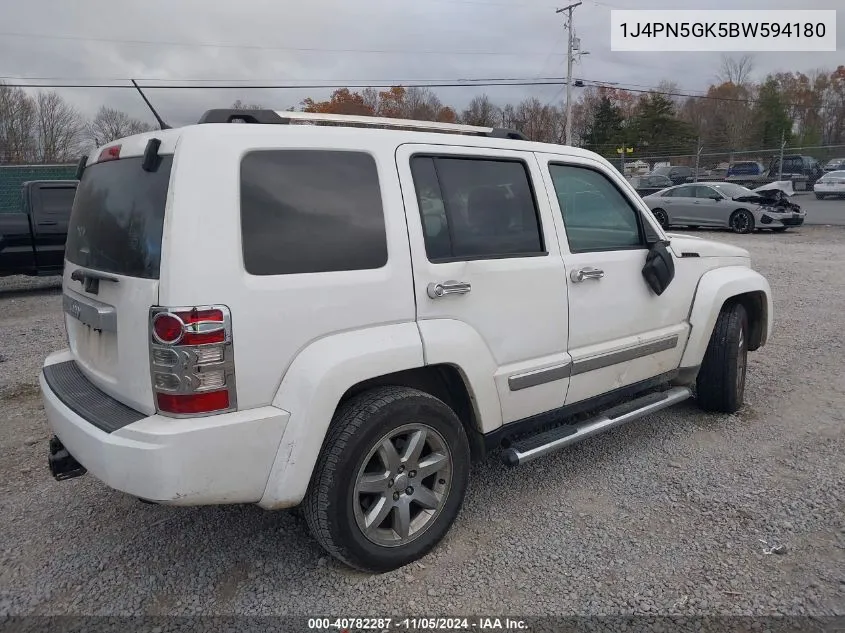 2011 Jeep Liberty Limited Edition VIN: 1J4PN5GK5BW594180 Lot: 40782287