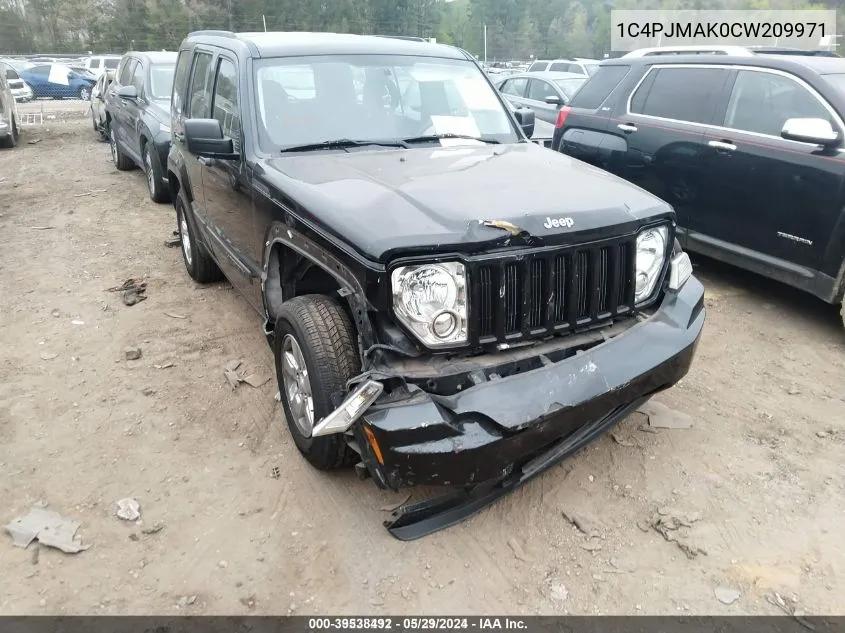 1C4PJMAK0CW209971 2012 Jeep Liberty Sport