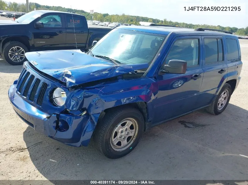 2009 Jeep Patriot Sport VIN: 1J4FT28A59D221295 Lot: 40391174