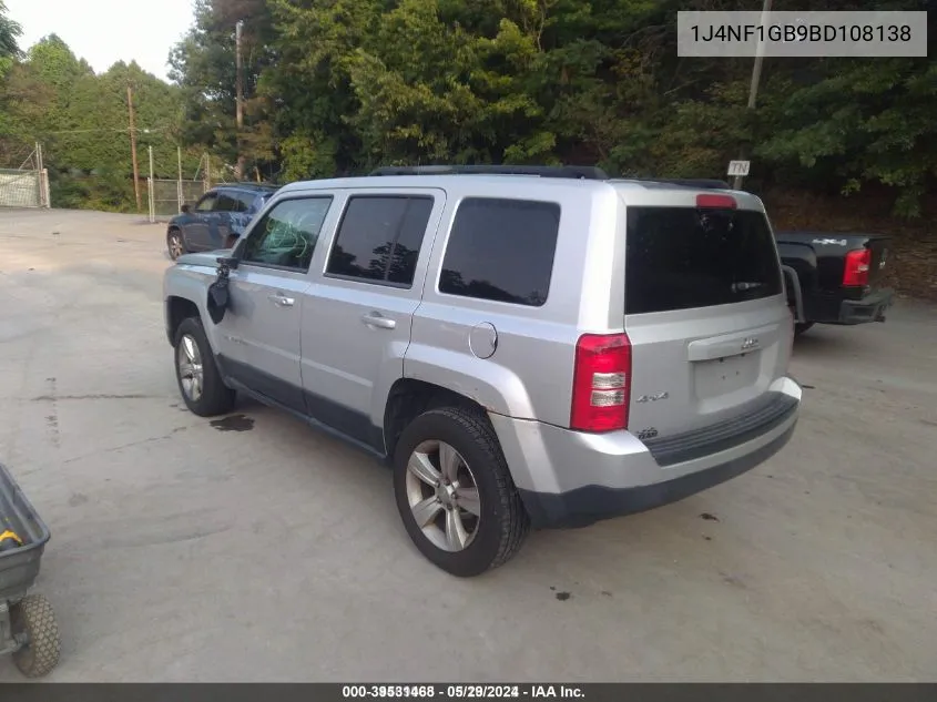 1J4NF1GB9BD108138 2011 Jeep Patriot Sport